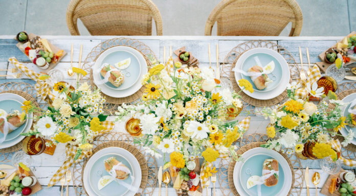Lemon Inspired Dinner Party | Featured on Style Me Pretty