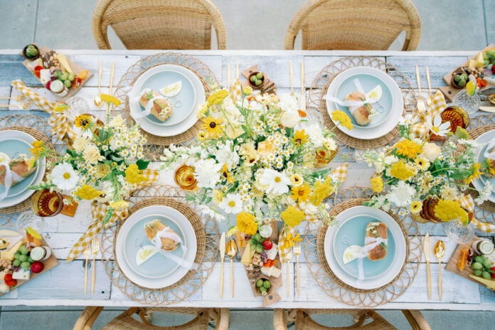 Lemon Inspired Dinner Party | Featured on Style Me Pretty